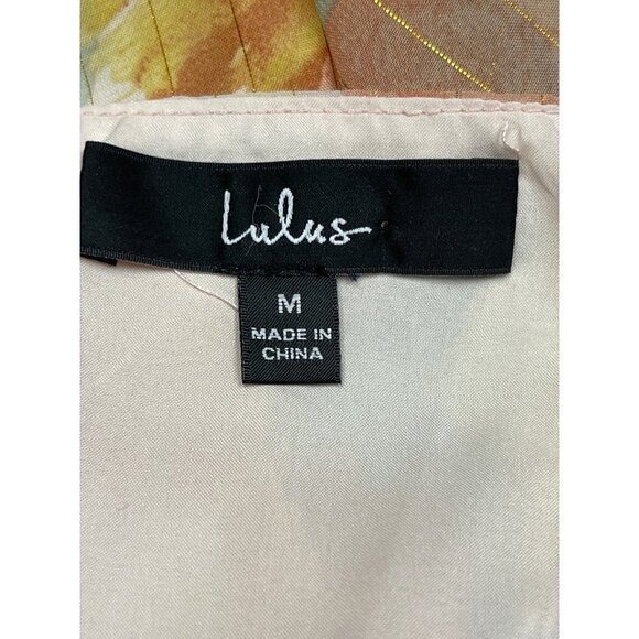 Lulu’s Abstract Color Sleeveless Mini Dress Women's Size Medium - Picture 8 of 10